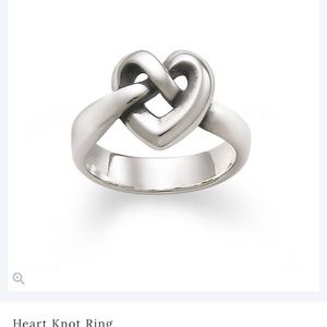 James avery HEart knot ring